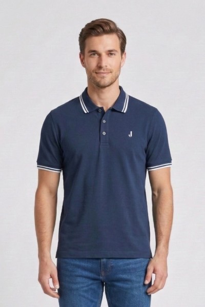 Jeckerson polo in piquet di cotone stretch Fessino pe26juppo004polo — 805219040078325_2
