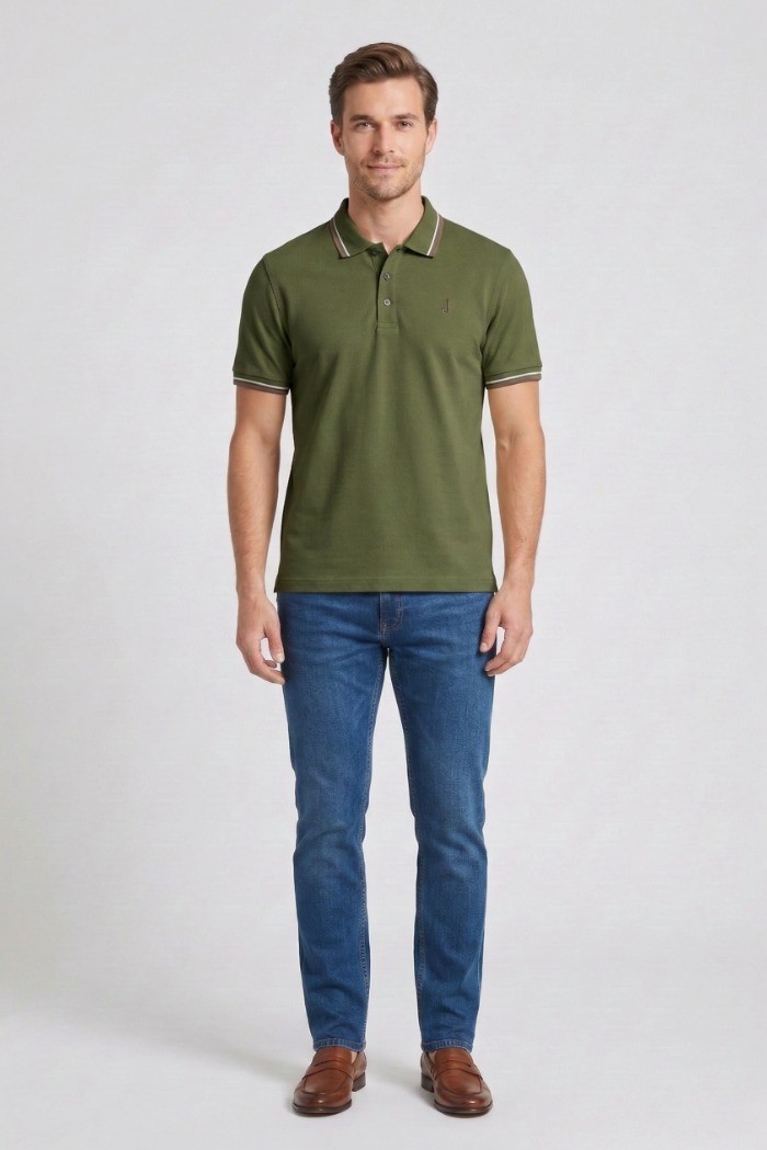 Jeckerson polo in piquet di cotone stretch Fessino pe26juppo004polo [da3a95ba]