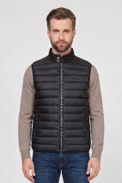 John Richmond gilet lupetto in nylon Treox ump26042pi — 805219040078326_2