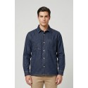 John Richmond overshirt in denim di cotone Seitenga ump26218caog [0b336290]