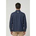 John Richmond overshirt in denim di cotone Seitenga ump26218caog [d215219d]