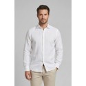 Urban Ring camicia in misto lino e cotone UR1130001 [99db9096]
