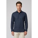 Urban Ring camicia in misto lino e cotone UR1130001 [02c52a90]