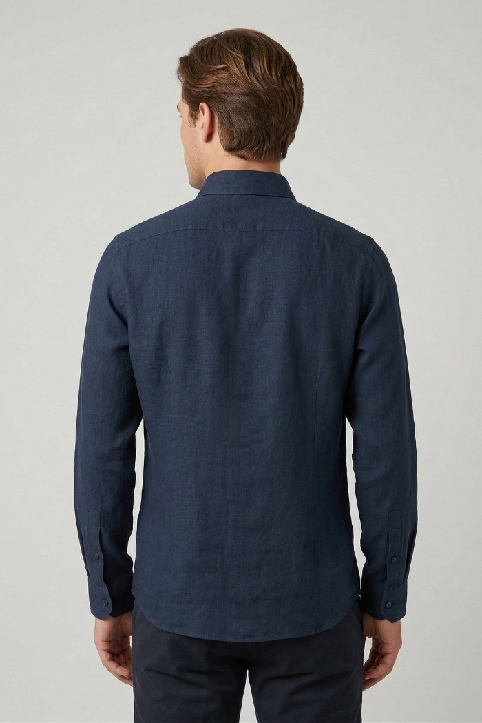 Urban Ring camicia in misto lino e cotone UR1130001 [dbe3699d]