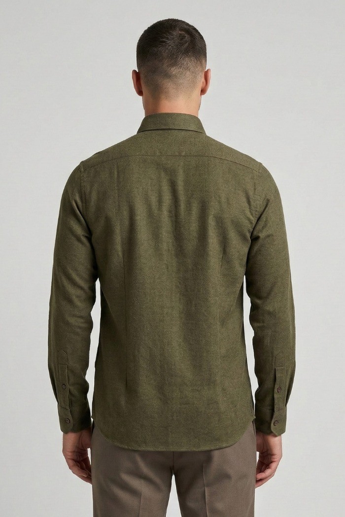 Urban Ring camicia in misto lino e cotone UR1130001 [219bbb7e]