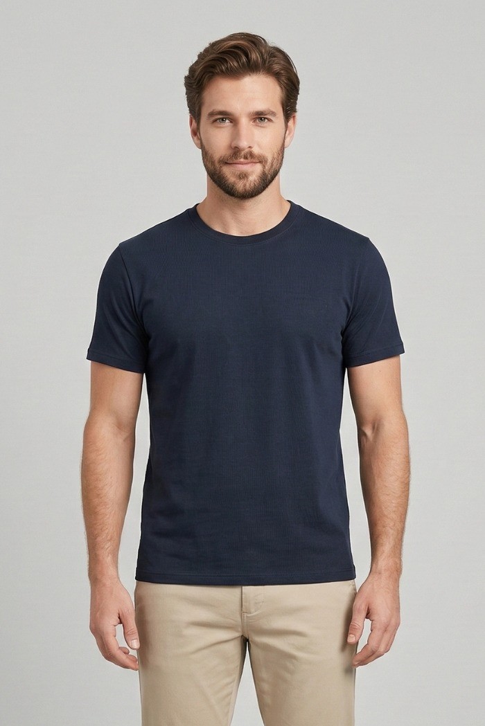 Squad2 t-shirt girocollo in cotone stretch TS102 [9f5d918c]
