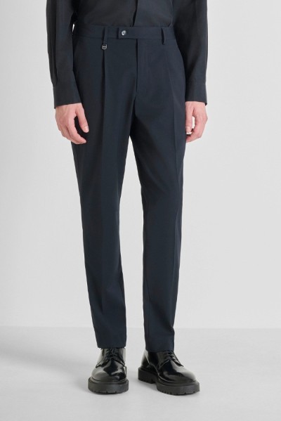 Antony Morato pantaloni regular fit in misto viscosa Luis mmts00043-fa600263 — 805219040078192_1