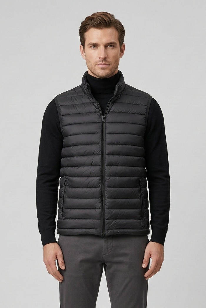 Urban Ring gilet lupetto in nylon UR1140015 [44c48748]