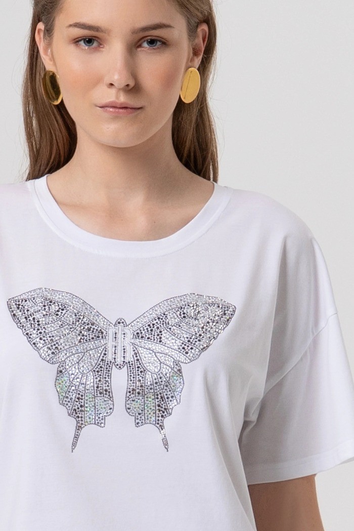 Fracomina t-shirt over in jersey di cotone fr26st3046j401n5 [87582da4]