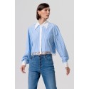 Fracomina camicia over a righe fr26st6007w827n8 [6452bec0]
