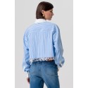 Fracomina camicia over a righe fr26st6007w827n8 [0a693cc9]