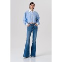 Fracomina camicia over a righe fr26st6007w827n8 [0f397bd7]