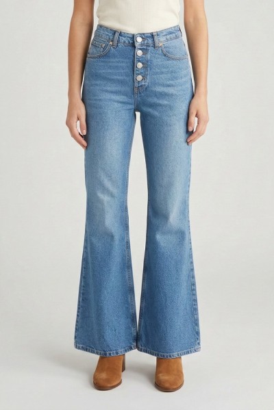 John Richmond jeans in denim di cotone Lalgudi uwp26202je — 805219040078310_1
