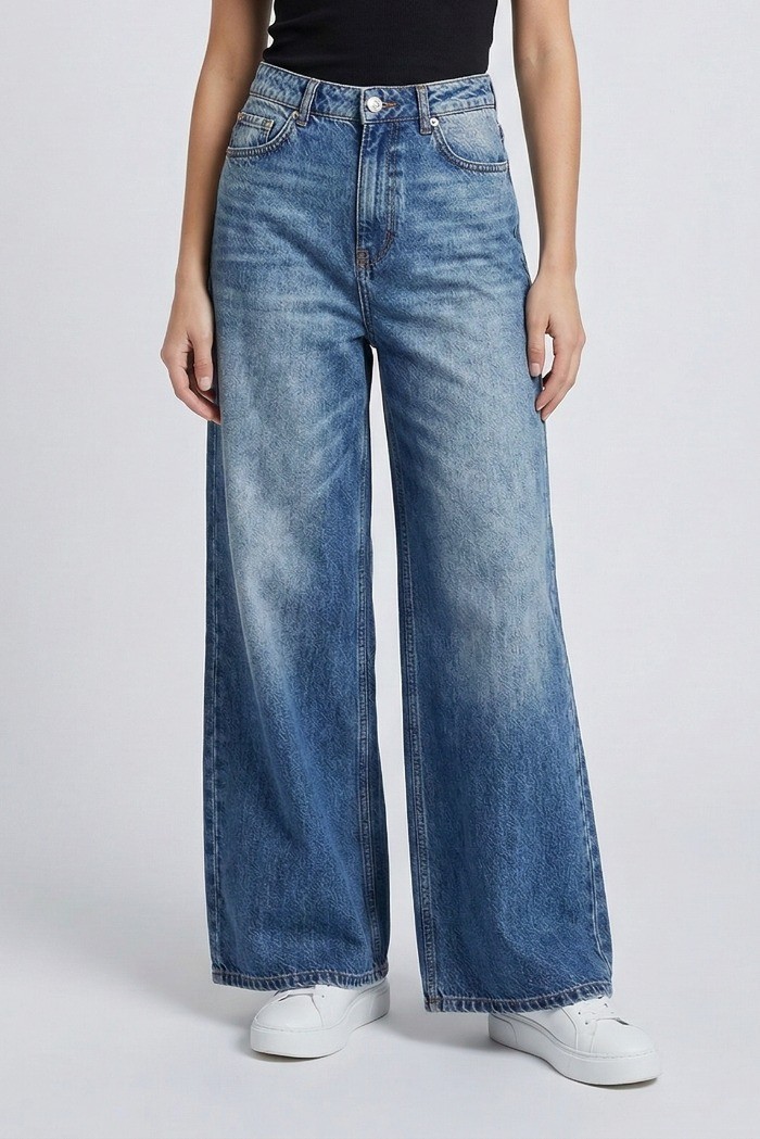 John Richmond jeans in denim di cotone Kalpi uwp26198jejo [6311bad1]