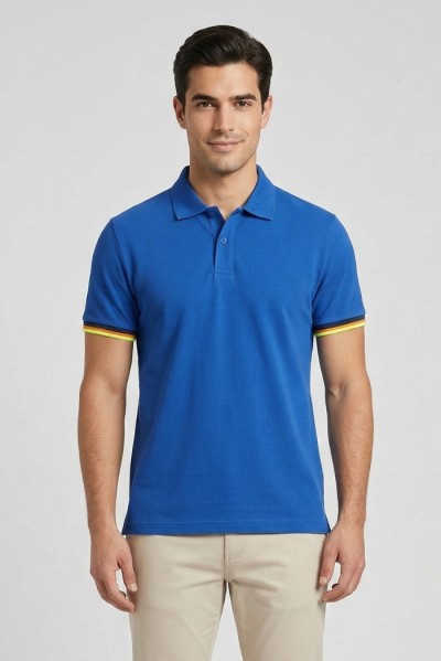 Markup polo in piquet di cotone stretch MK1910022 — 805219040078359_1