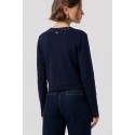 Fracomina cardigan regular con inserti in pizzo fr26st8010k52401 [e20eec76]
