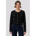 Fracomina cardigan regular con inserti in pizzo fr26st8010k52401 [3c296cf5]