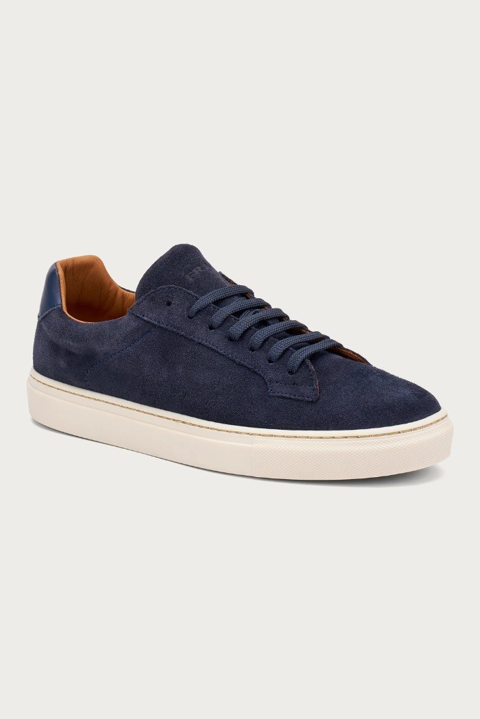 Frau sneaker basic in pelle scamosciata 29B1 [bcb84604]