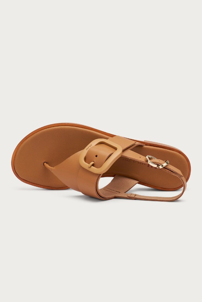 Frau sandalo infradito minimal in pelle 85M5 [77289dc5]