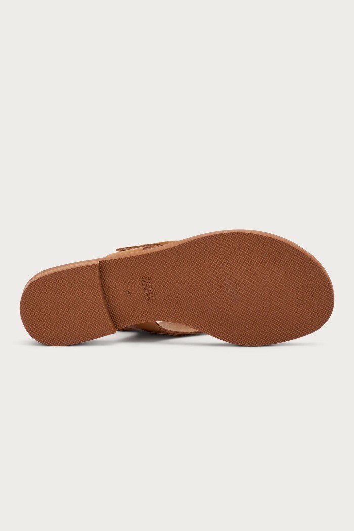 Frau sandalo infradito minimal in pelle 85M5 [c0355cc1]