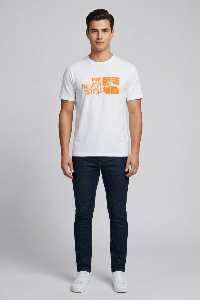 Urban Ring t-shirt in jersey di cotone UR1110036 [7ff76ab2]