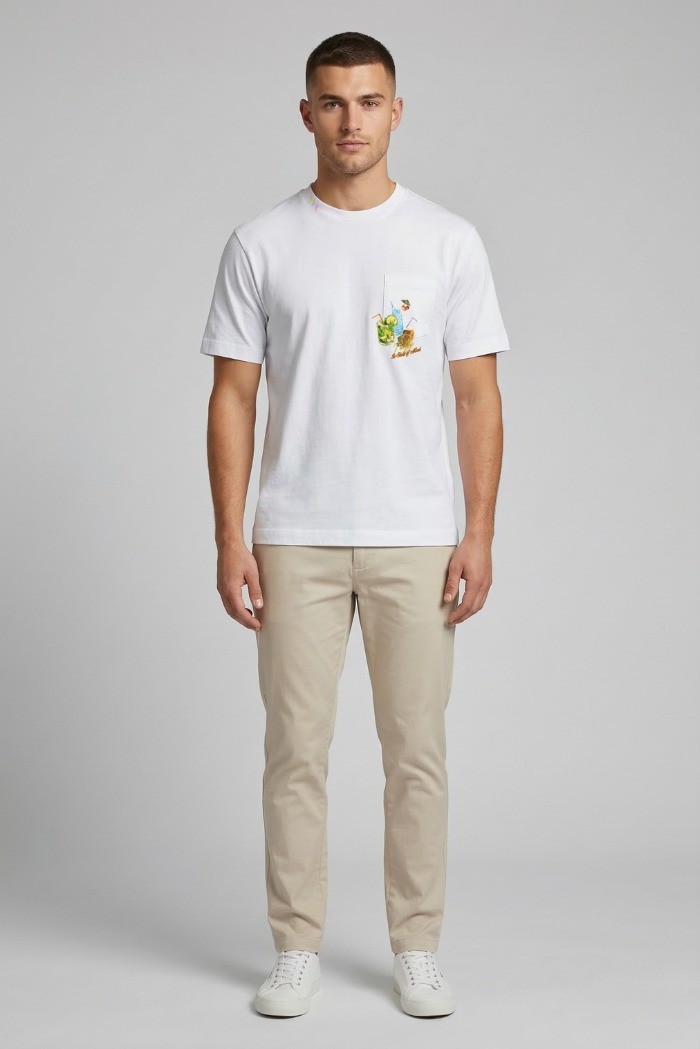 Urban Ring t-shirt in jersey di cotone UR1110040 [f6a7b58a]