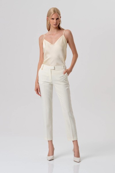 Fracomina pantalone regular modello chino fr26sv4002w42901 [7453589c]