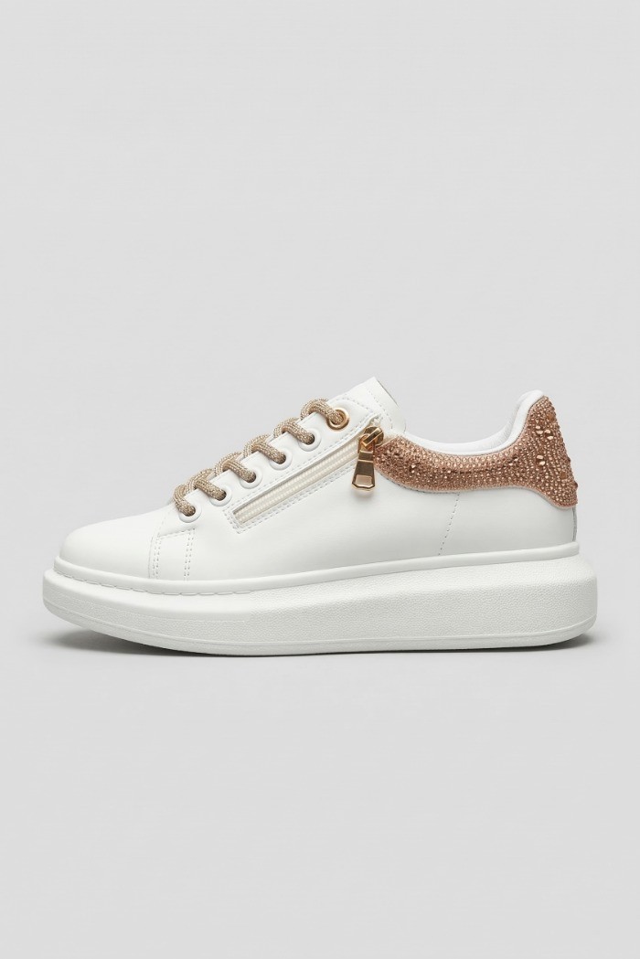 Renato Balestra sneaker con strass RB25F09 [3ede84e7]