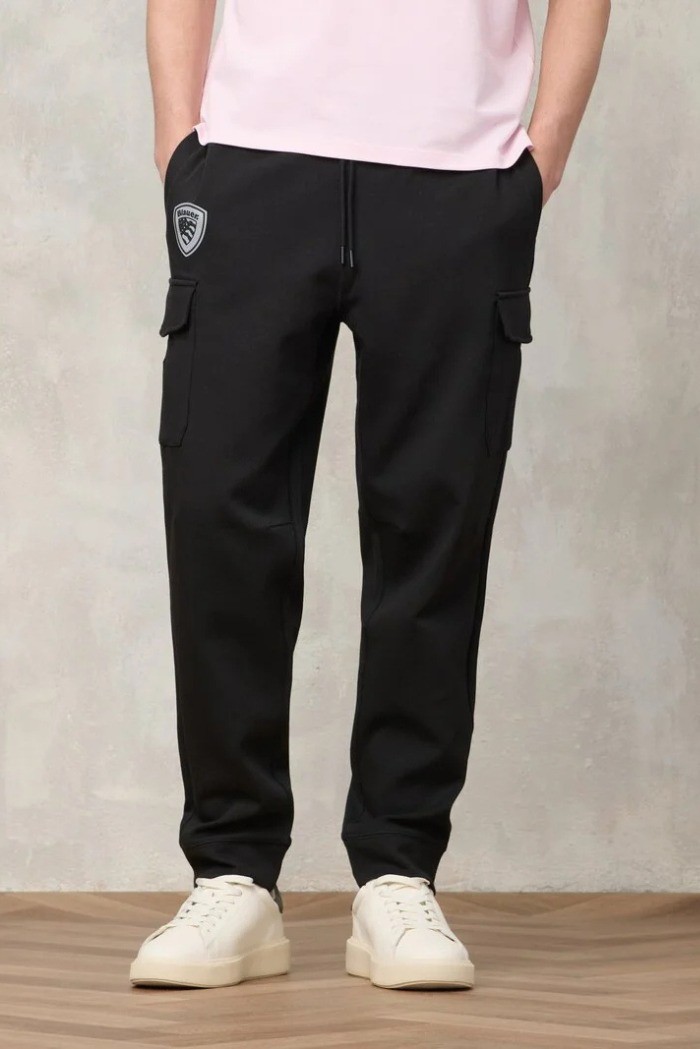 Blauer pantalone in felpa multitasche Olneys 26sblup04036-007441 [3e29c449]
