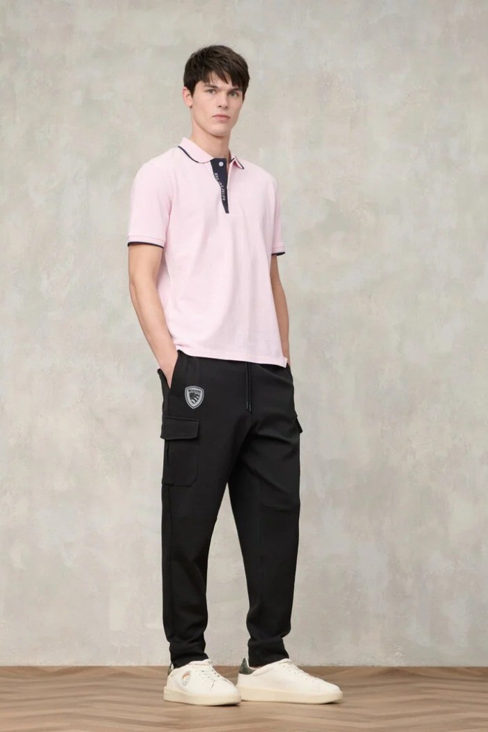 Blauer pantalone in felpa multitasche Olneys 26sblup04036-007441 [50124640]