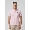 Blauer polo in piquet con scudetto Peter 26sblut02296-006801 [d451f1c0]