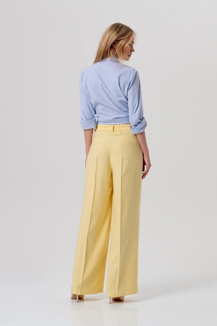 Fracomina pantalone flare a palazzo fy26sv3036w83601 [8462deae]