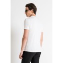 Antony Morato t-shirt super slim fit con stampa logo mmks02324-fa120031 [e3634ede]