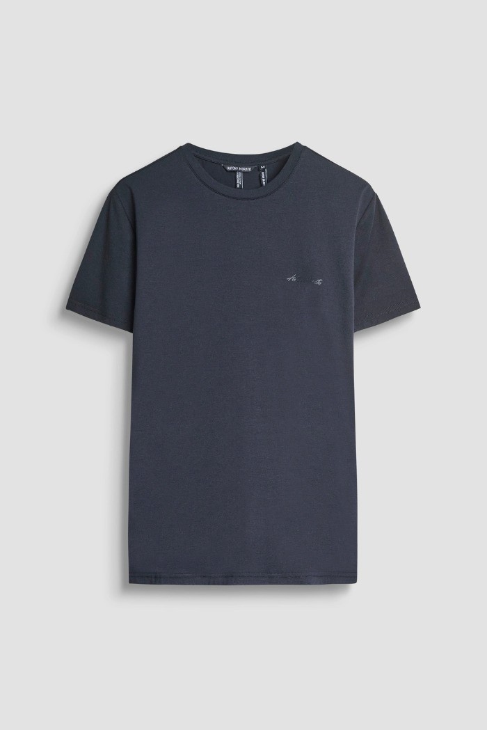 Antony Morato t-shirt super slim fit con stampa logo mmks02324-fa120031 [ca3072c2]