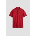 Antony Morato polo regular in piquet di cotone con logo mmks02609-fa100083 [00af1363]
