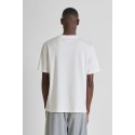 Antony Morato t-shirt relaxed fit con logo gommato mmks02612-fa100258 [44a31285]