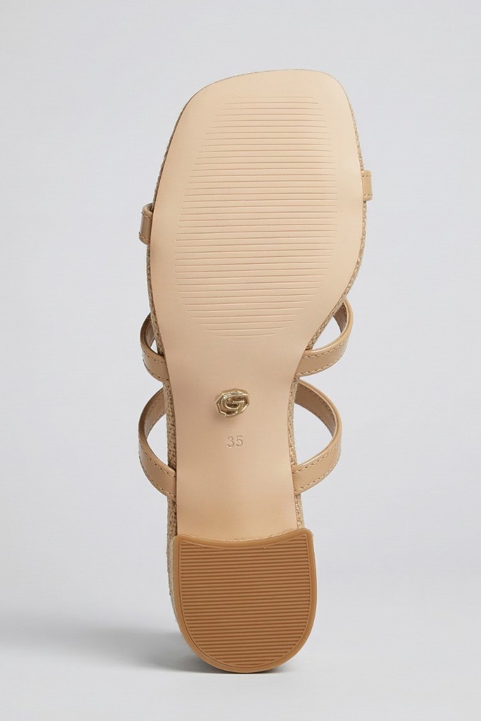 Gold & Gold sandalo con dettagli floreali GK230 [a983129e]