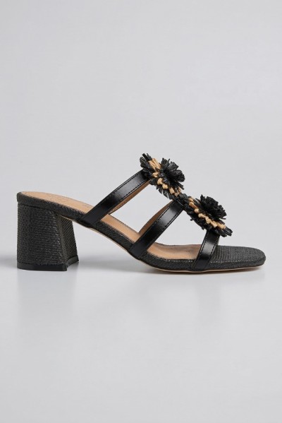 Gold & Gold sandalo con dettagli floreali GK230 [8dbfea1c]
