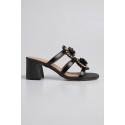 Gold & Gold sandalo con dettagli floreali GK230 [8dbfea1c]