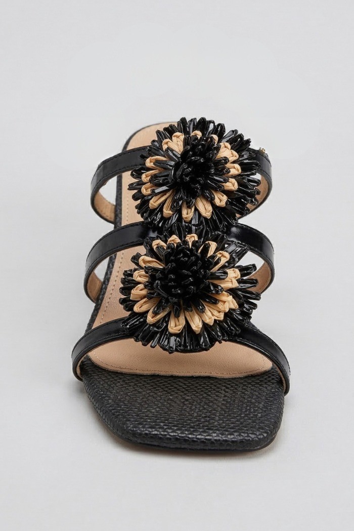 Gold & Gold sandalo con dettagli floreali GK230 [e3846815]
