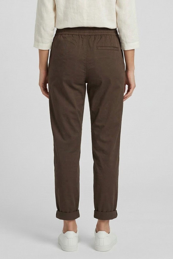 Fresh Flower pantalaccio in raso di cotone stretch FD700 [320e2845]