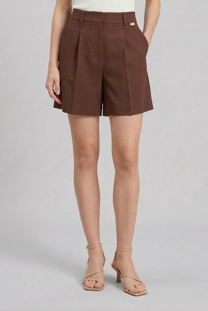 Markup shorts in misto viscosa MW1650202 [77e1e12d]