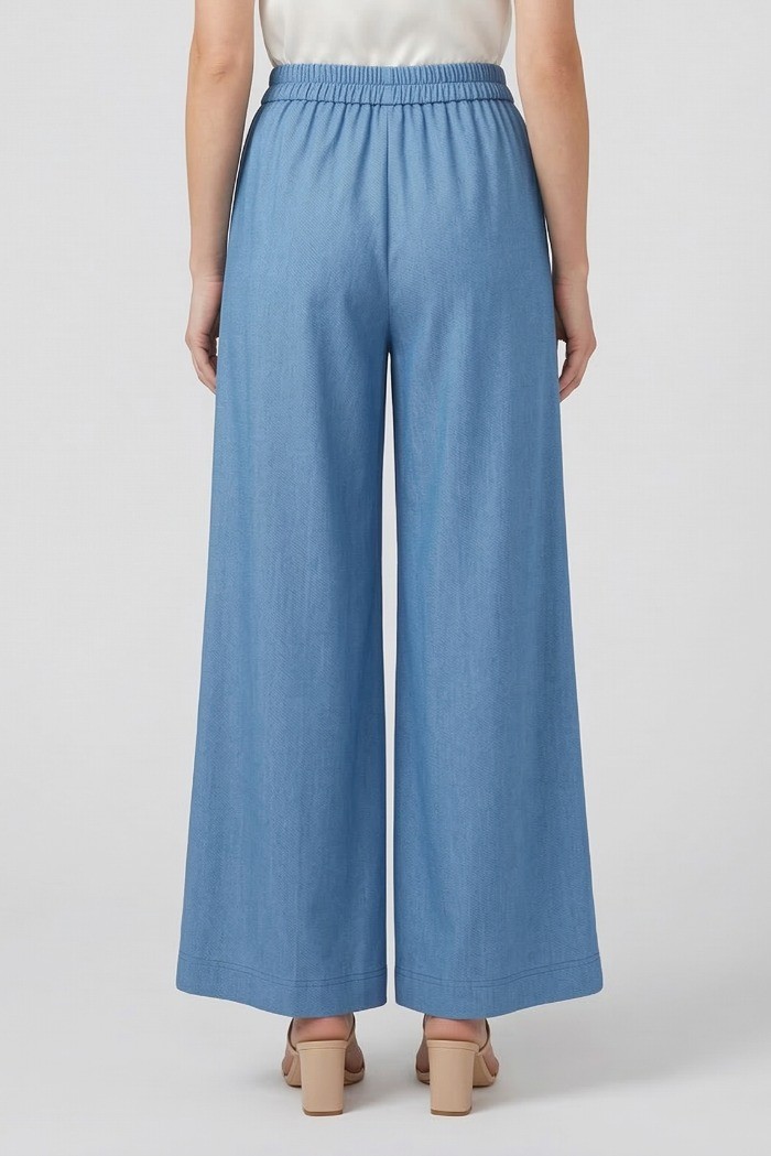 Tee Time pantalone palazzo e26-lyo23096tt [7b52786b]
