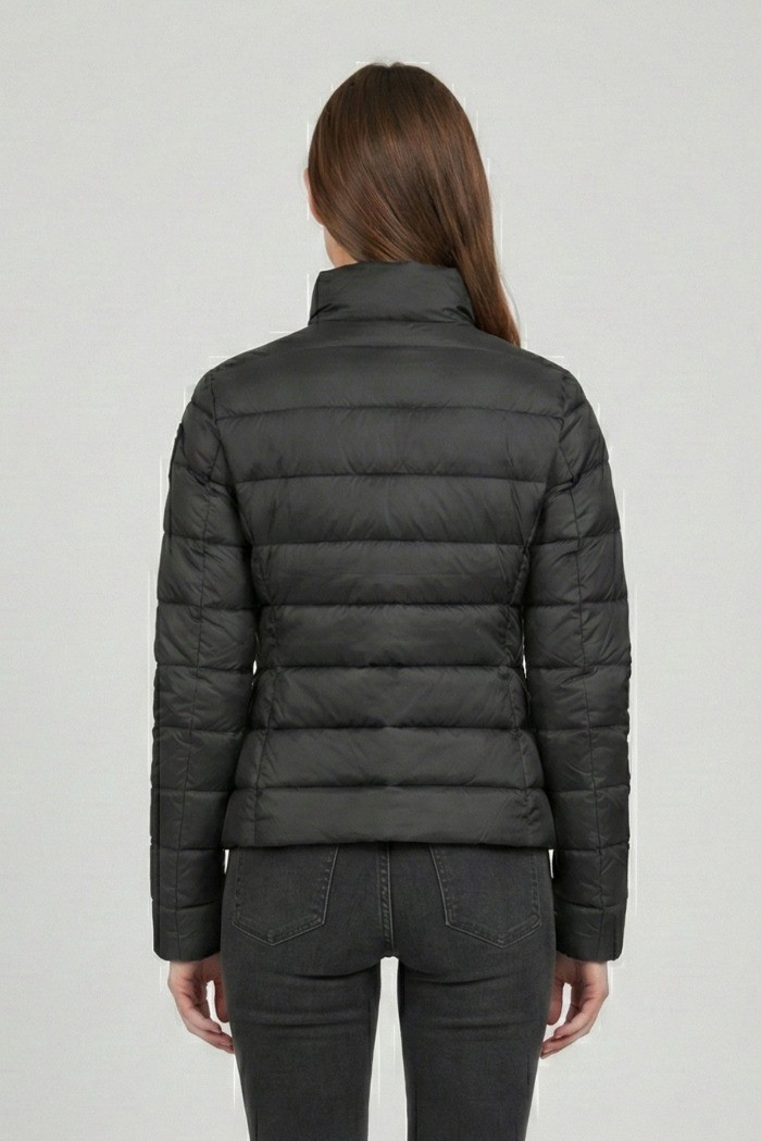 Blauer piumino collo alla coreana Vale 26sbldc03165-007455 [cb912859]