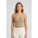 Fracomina top slim senza maniche in maglia fr26st4007k41601 [858db1e9]
