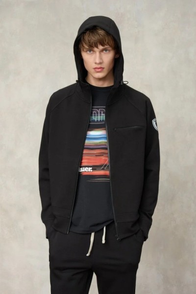 Blauer felpa elasticizzata con cappuccio Shaw 26sbluf02034-007441 — 805219040078244_1