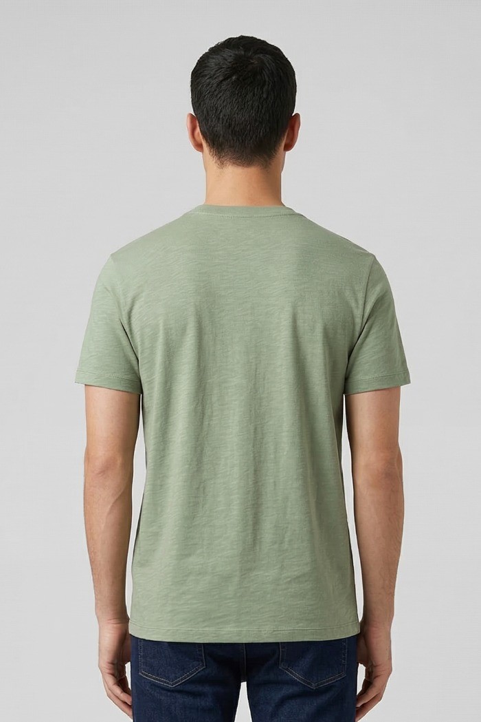 Roy Roger's t-shirt girocollo in jersey Supima RRU90049CG060569 [d7cf7257]
