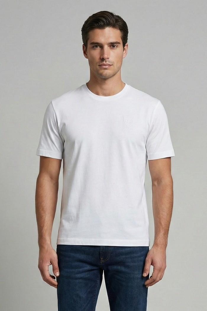 Blauer t-shirt girocollo Eutaw 26sbluh02302-007439 [8a453aaf]