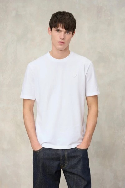 Blauer t-shirt girocollo Athens 26sbluh02306-007440 [e267e2ee]