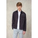 Blauer camicia multitasche Lambert 26sblus04360-007499 [0d9b9e02]